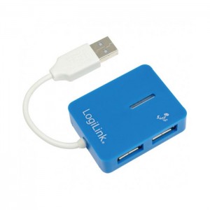 Hub LogiLink USB 2.0 de 4 Portas